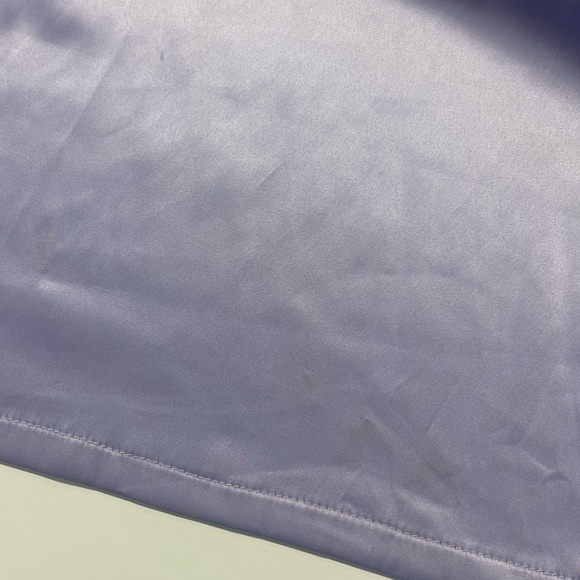 NWT Savage X Fenty Lavender Purple Satin Robe with Lace Lightening Bolt 2x/3x - Picture 11 of 11